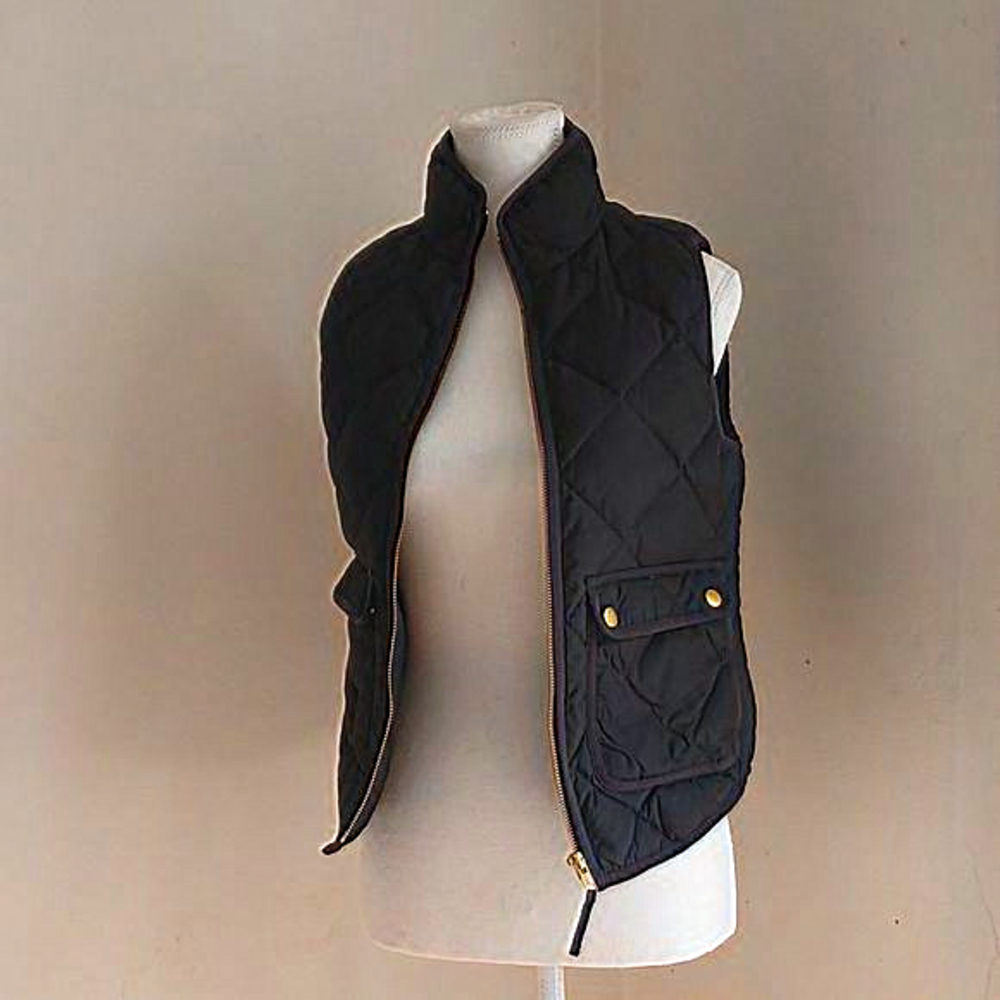 J.CREW QUILTED VEST‎
